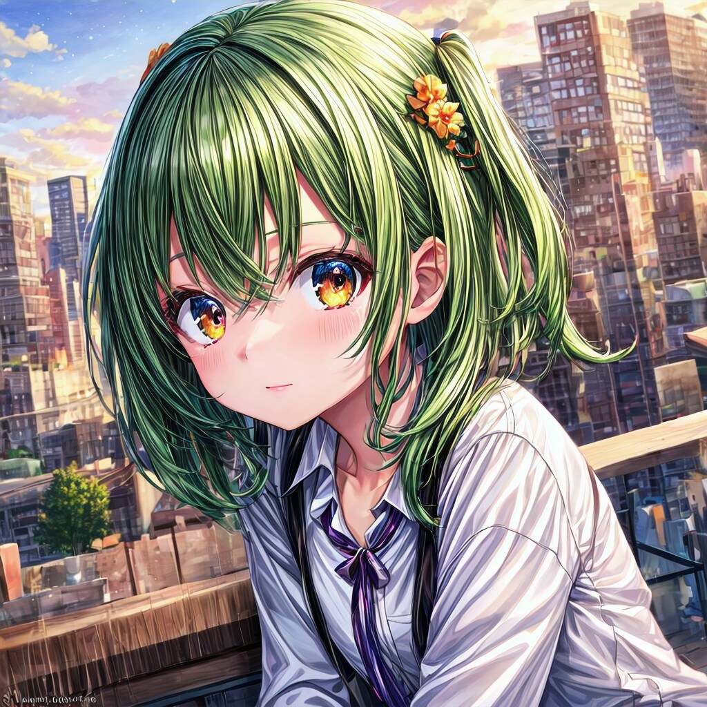 都会の女の子 city girl