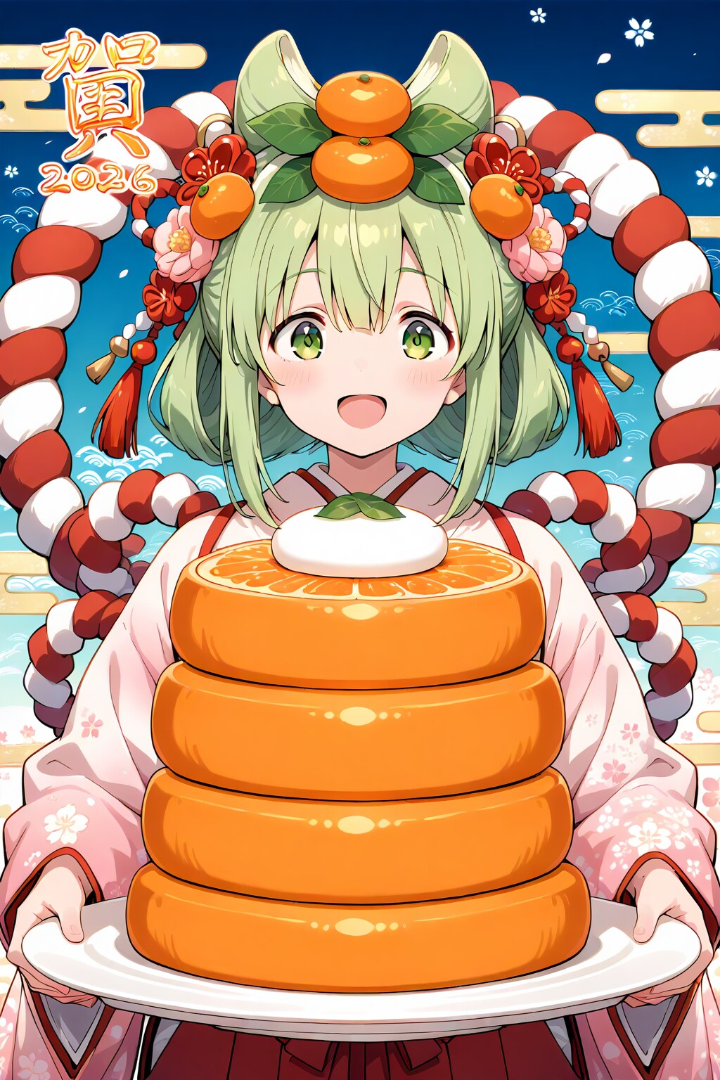 あけましておまっとぅ！ | の人気AIイラスト・グラビア