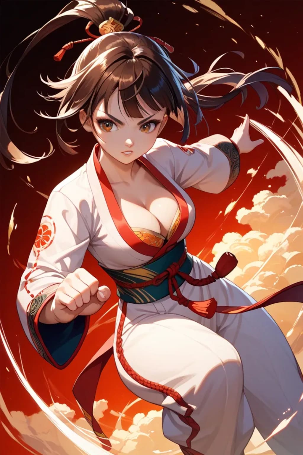 カンフー少女