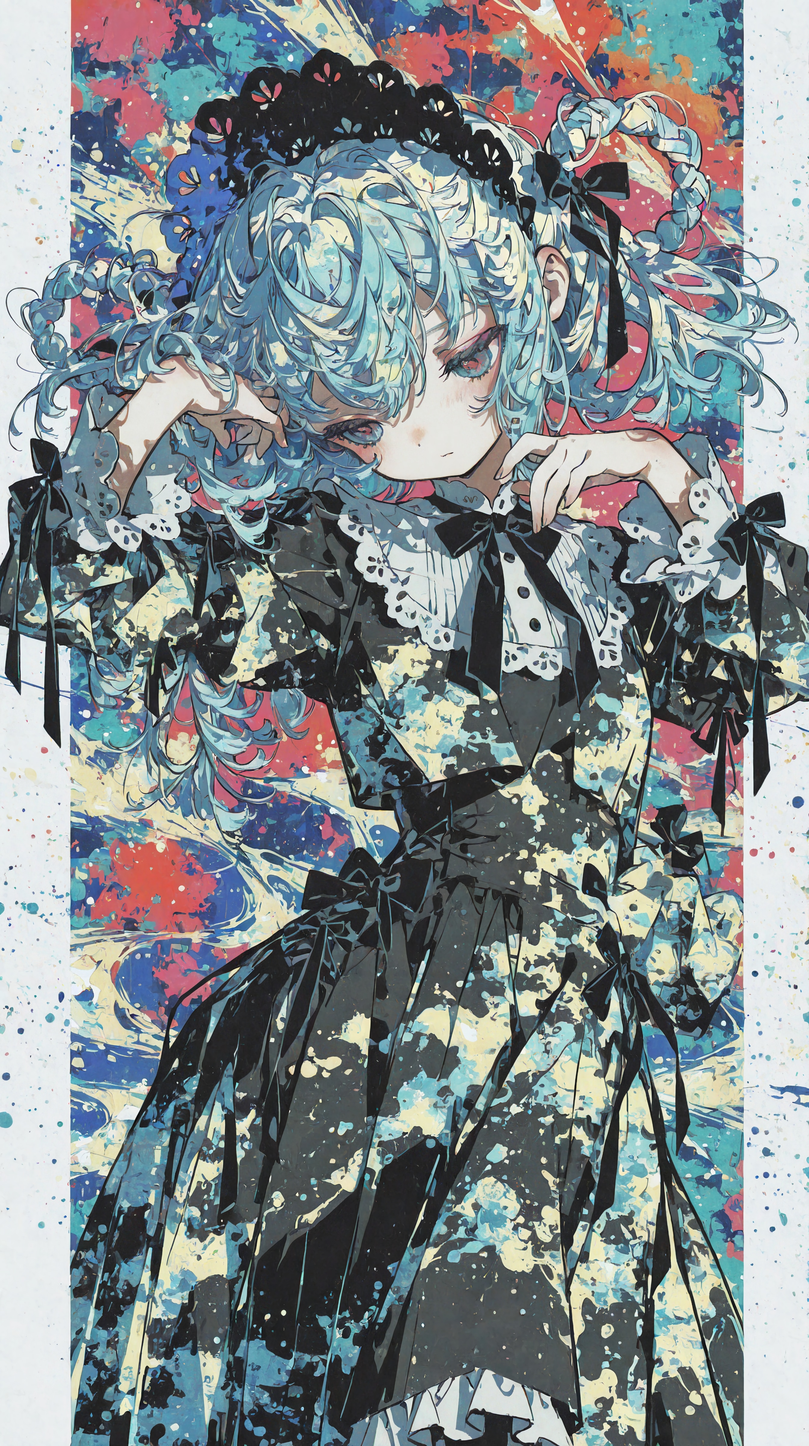 編み込みヘアリング | の人気AIイラスト・グラビア