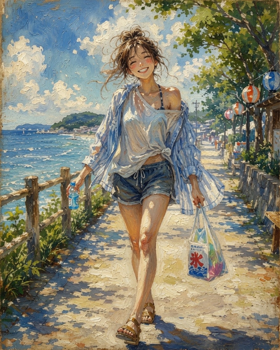 夏の散歩