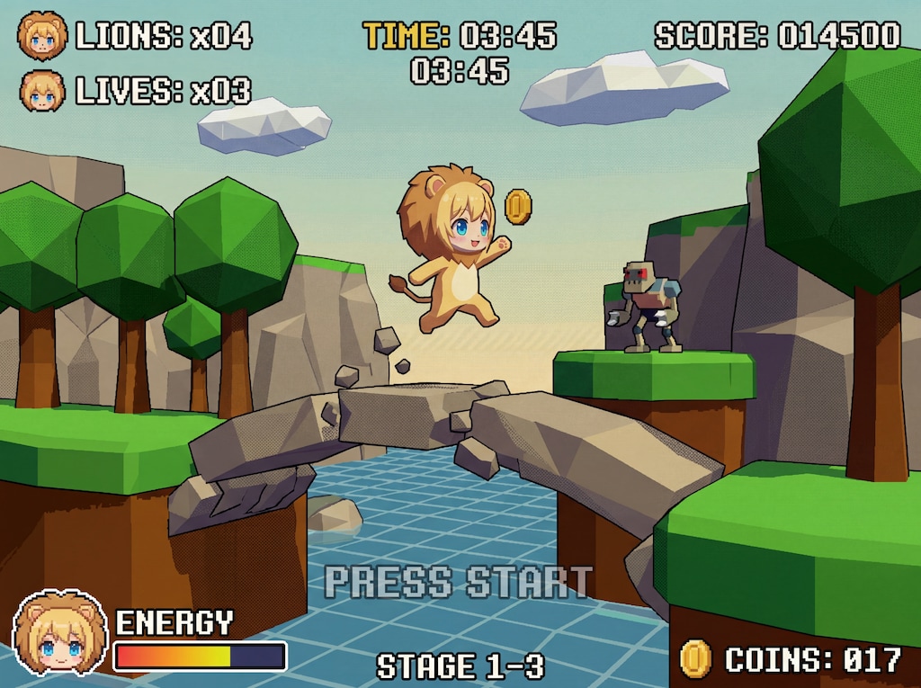 ローポリオちゃん