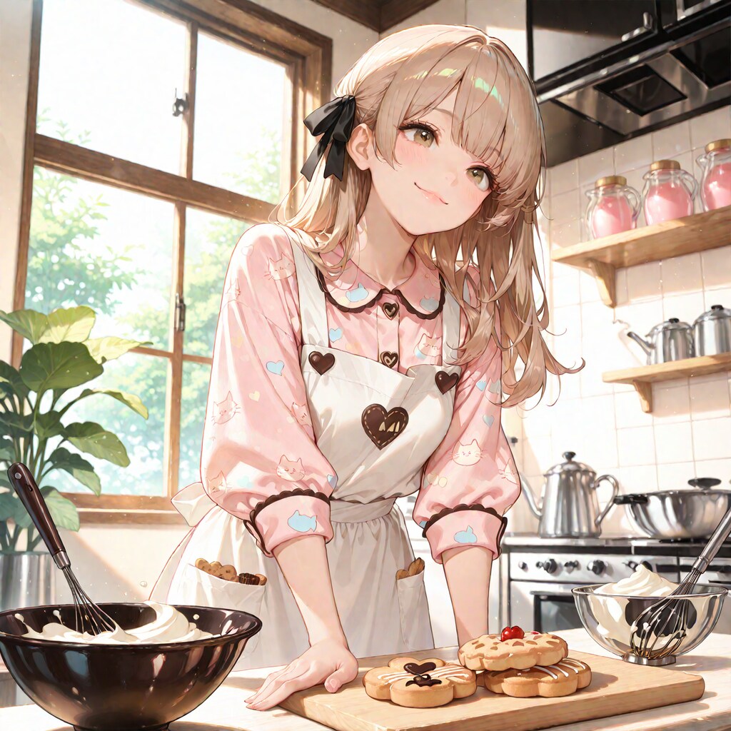 愛と平和とハートのクッキー