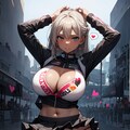 褐色 レースクイーン 11枚目
