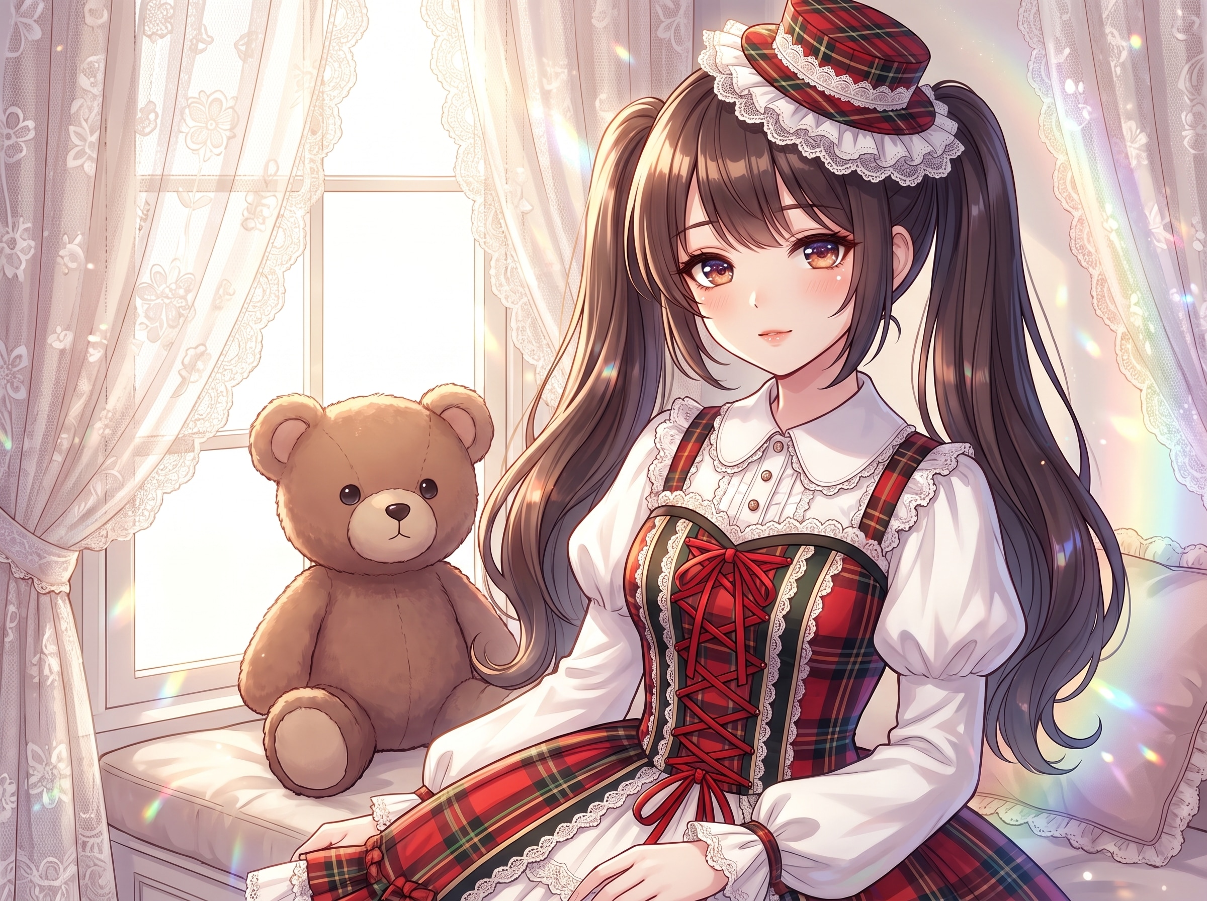 紅蓮格子の夢守姫 | の人気AIイラスト・グラビア