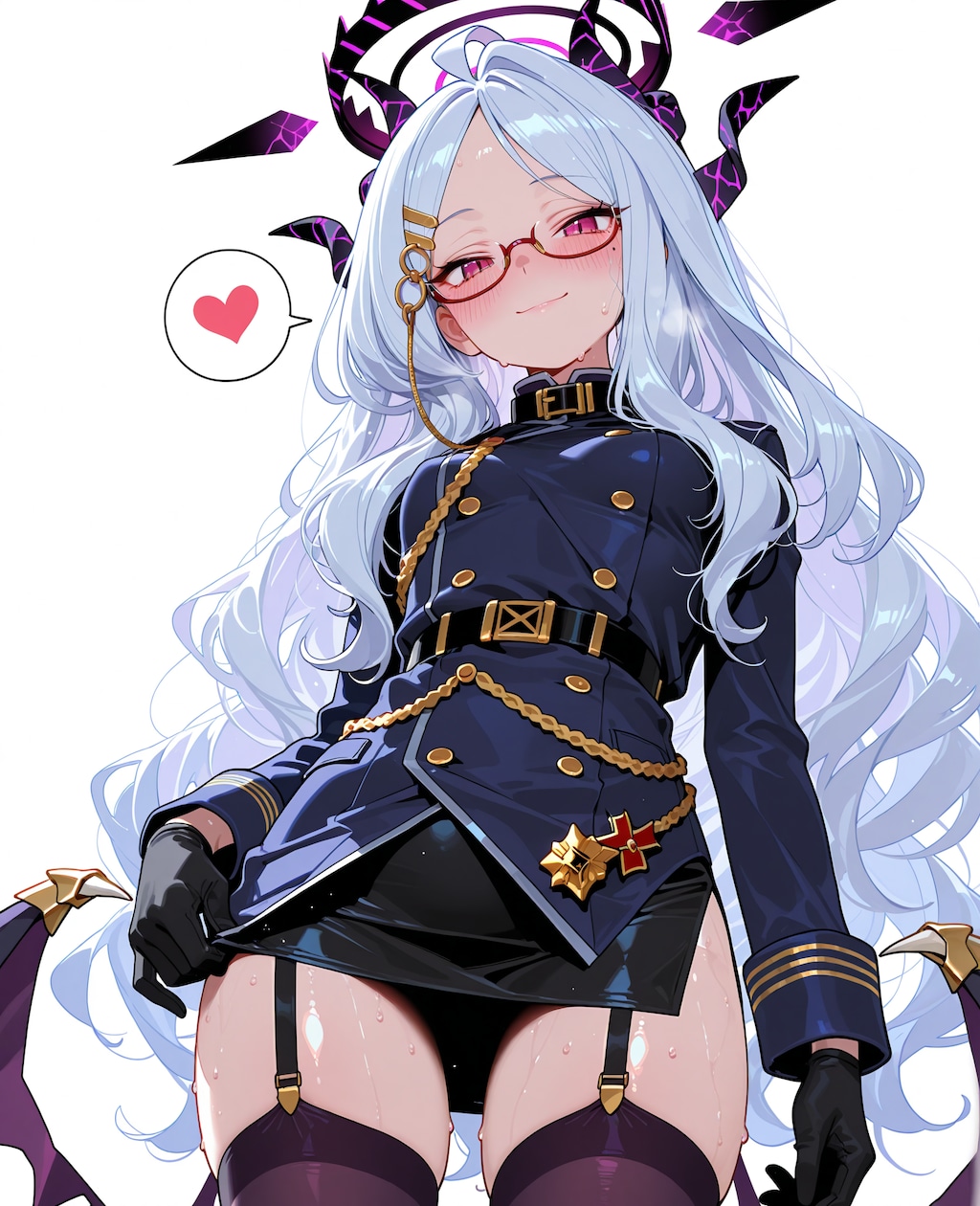 ヒナはガーターベルトが似合うと思ってる♪