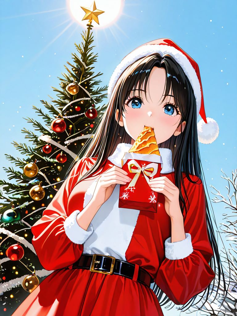 サンタコス | の人気AIイラスト・グラビア