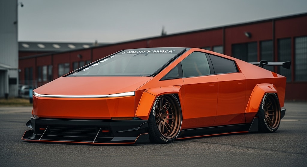 リバティーウォークテスラサイバートラック