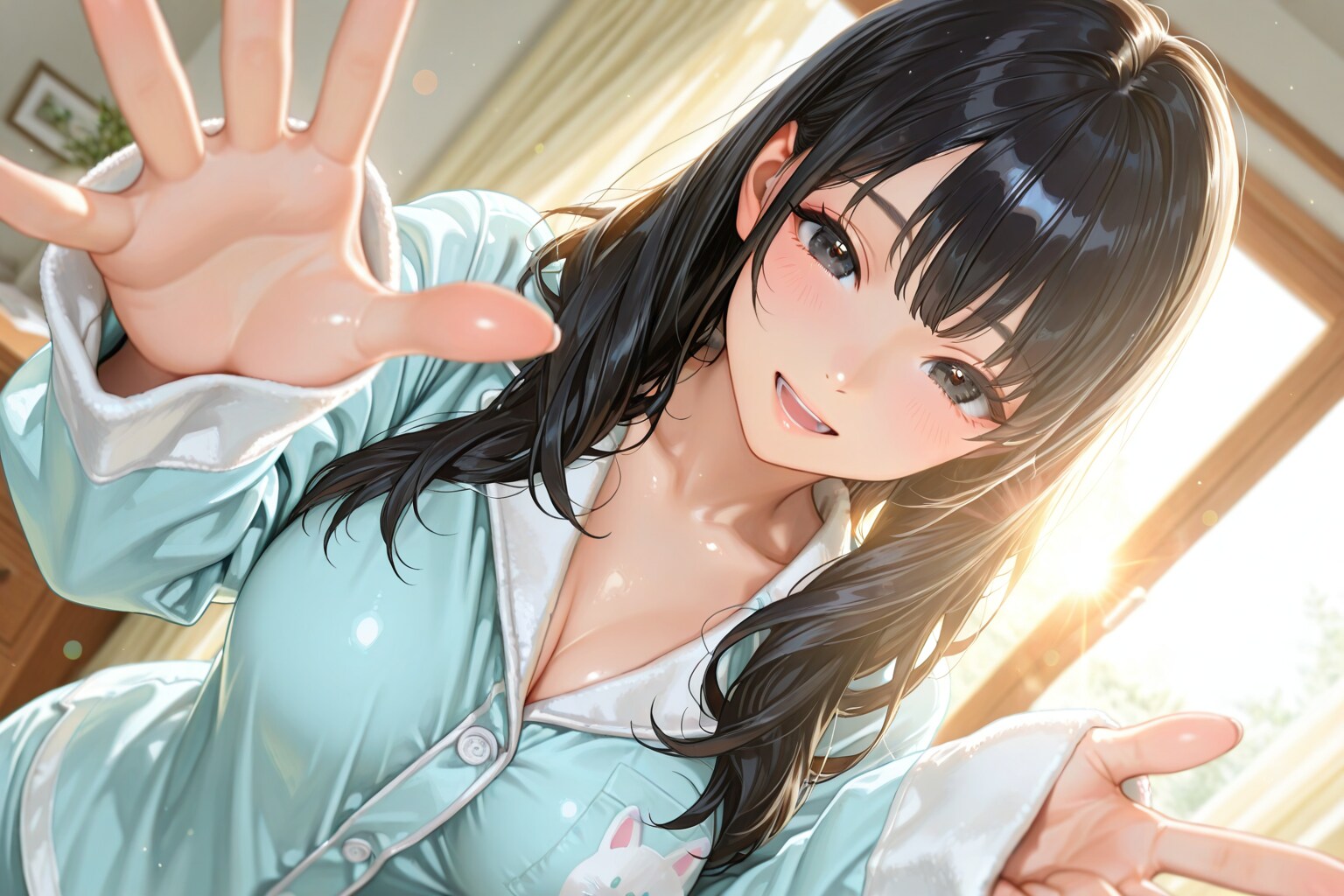 「おはよぉ〜」 | の人気AIイラスト・グラビア