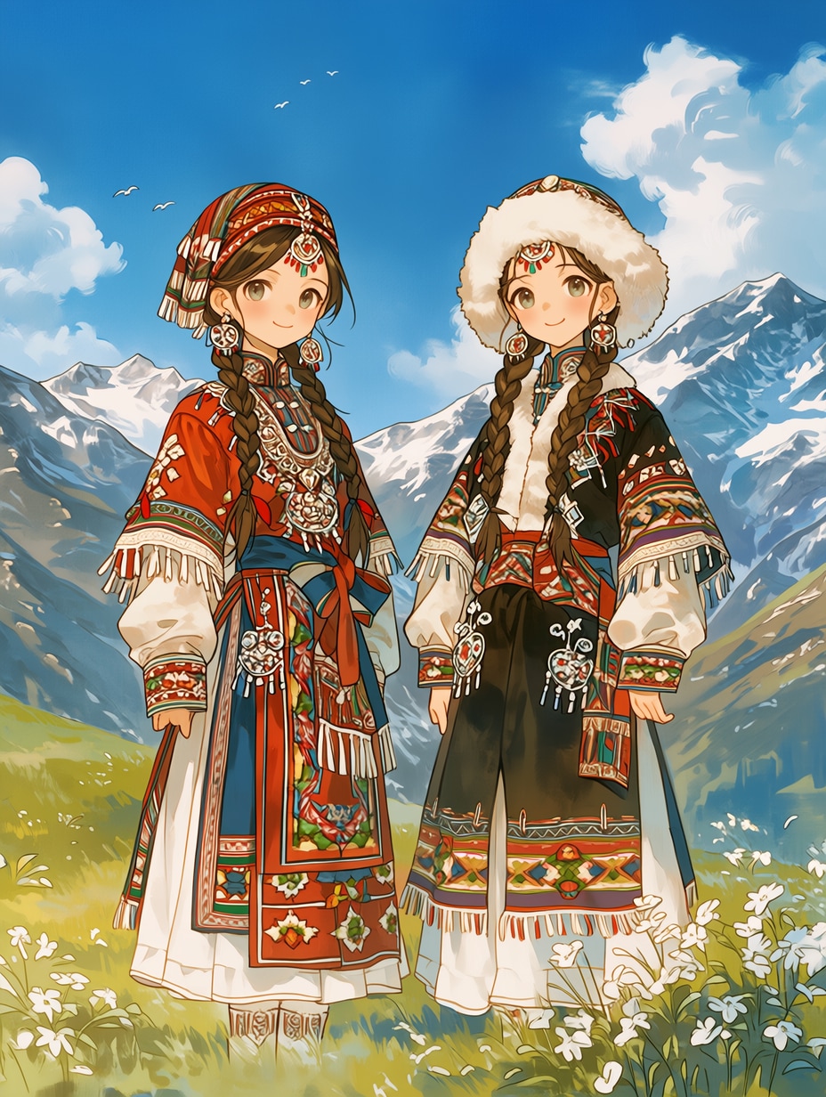 草原少女75 | の人気AIイラスト・グラビア