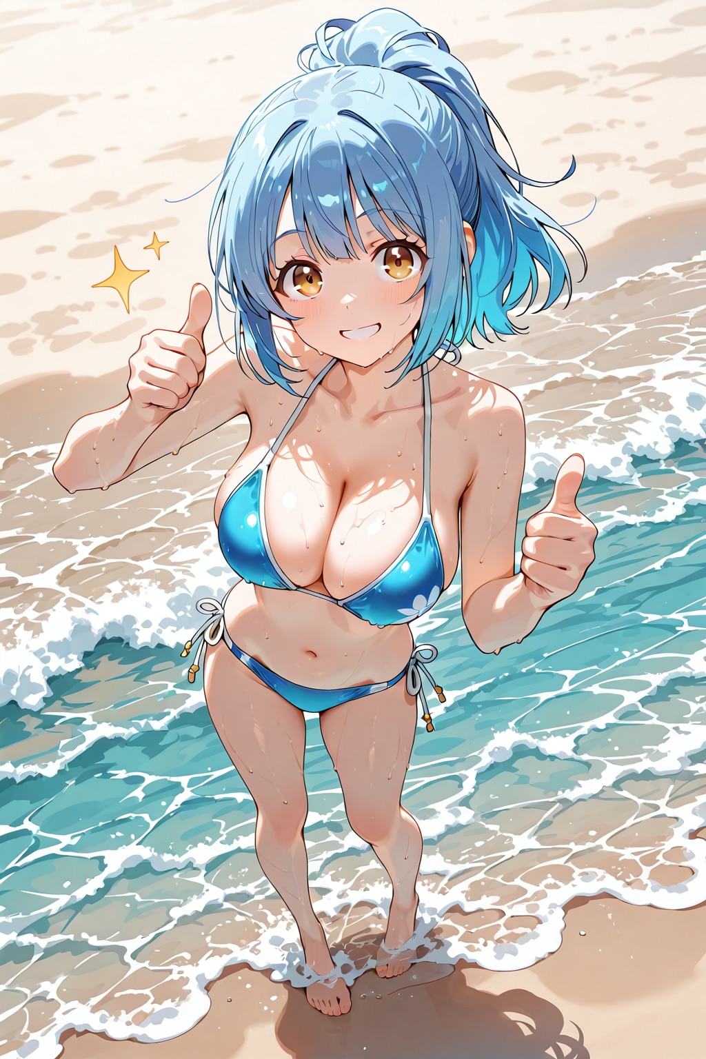 水着の彼女