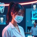 マスクの歯科衛生士さん 11枚目