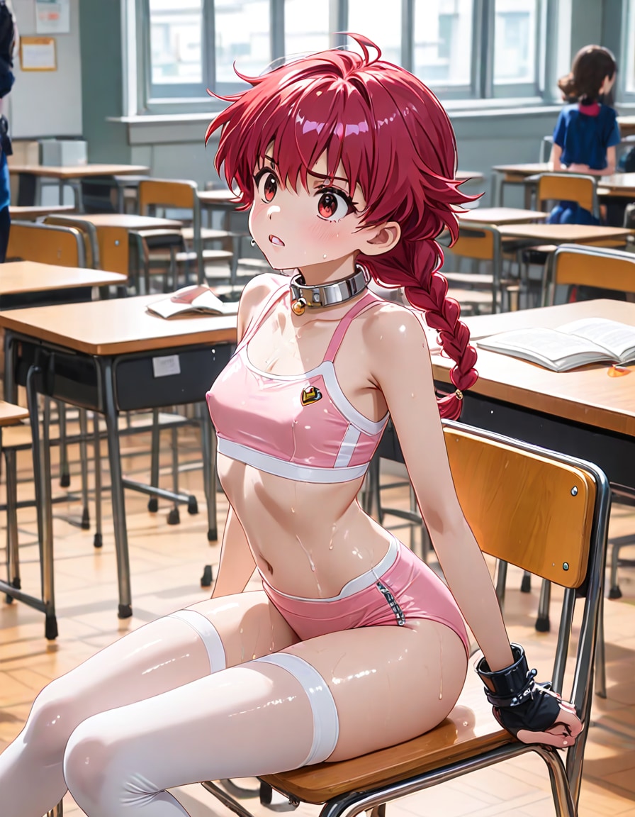 ブルマで授業