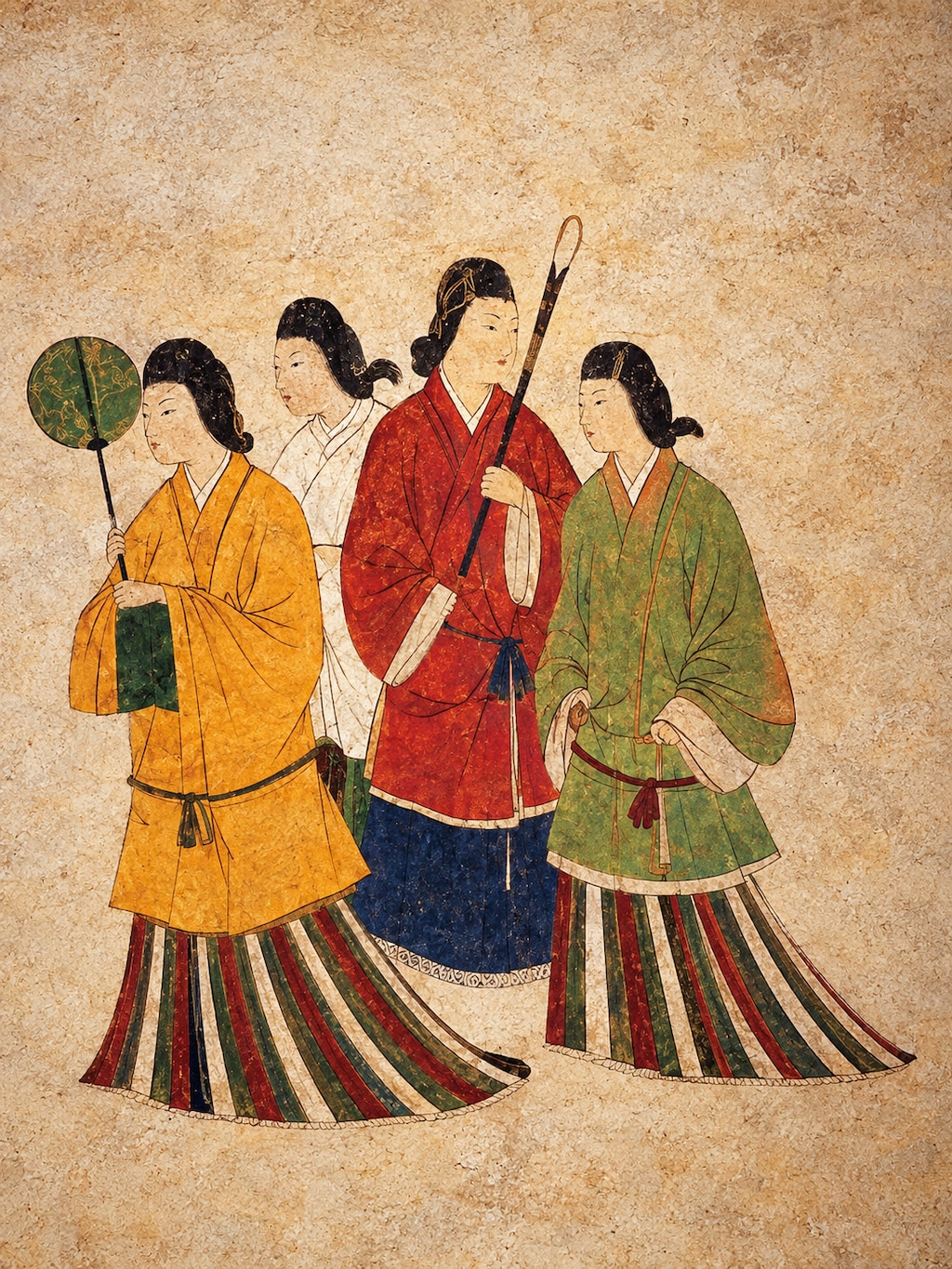 高松塚古墳壁画