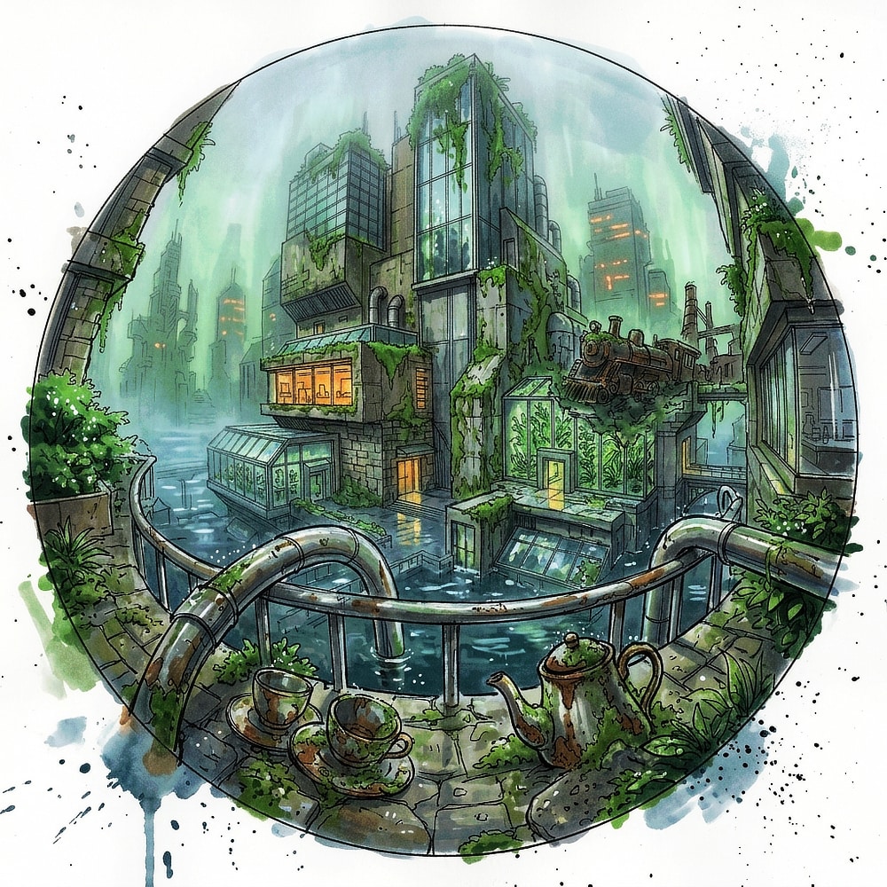 Mistbound Green | の人気AIイラスト・グラビア