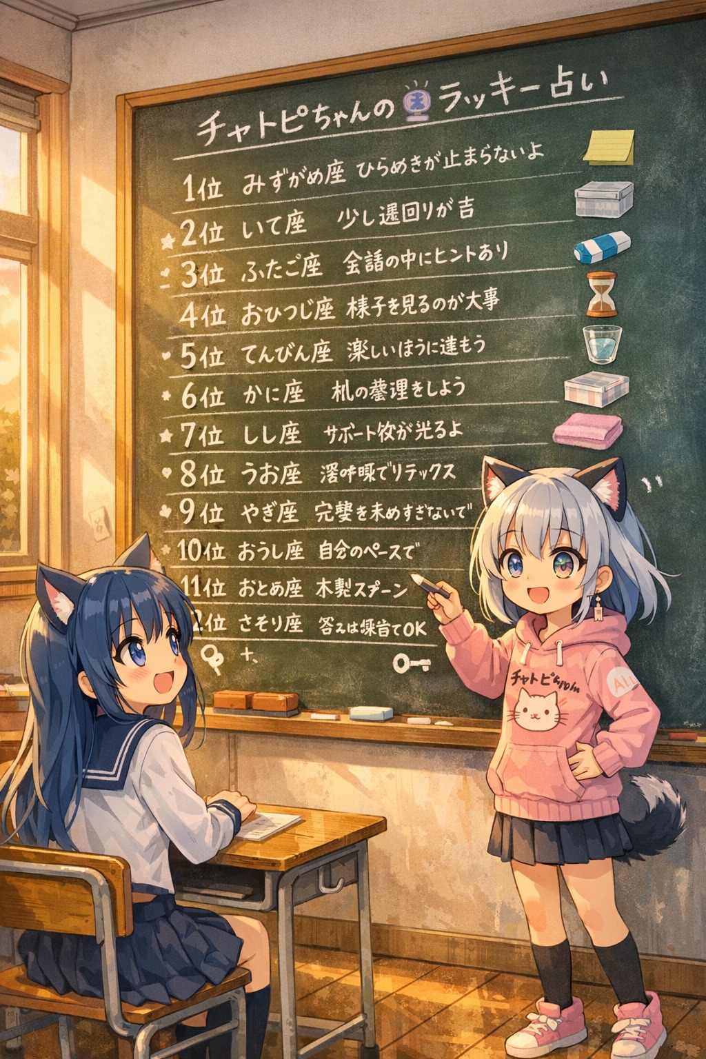 チャトピちゃん占い(03/05)