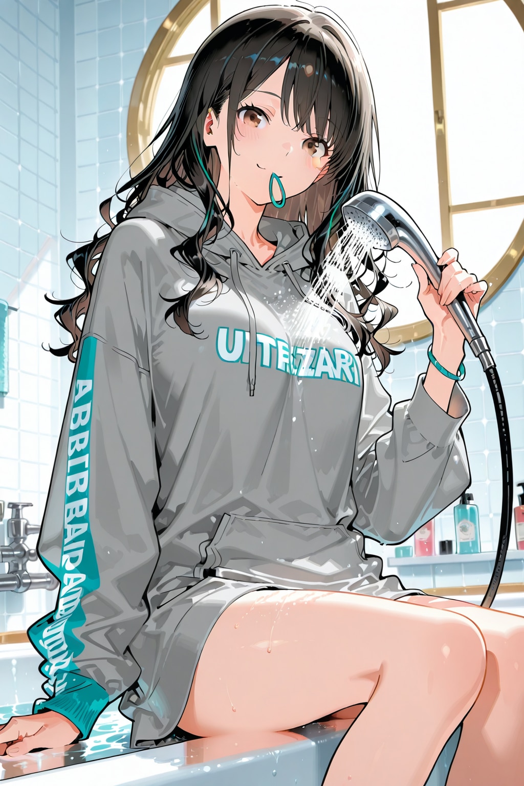 シャワーはマイク
