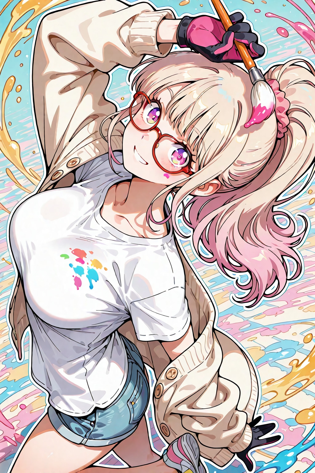パステルスタッフちゃん