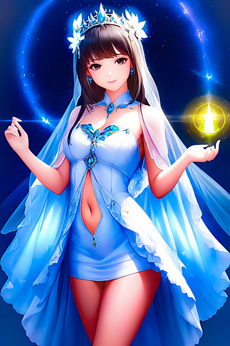 Embrace of the Goddess Guided by the Stars.