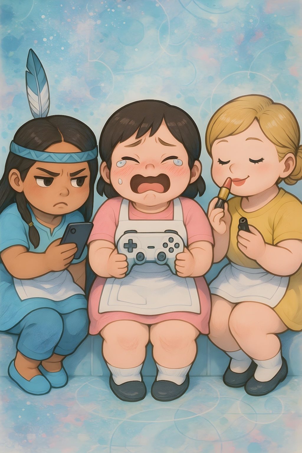 三者三様