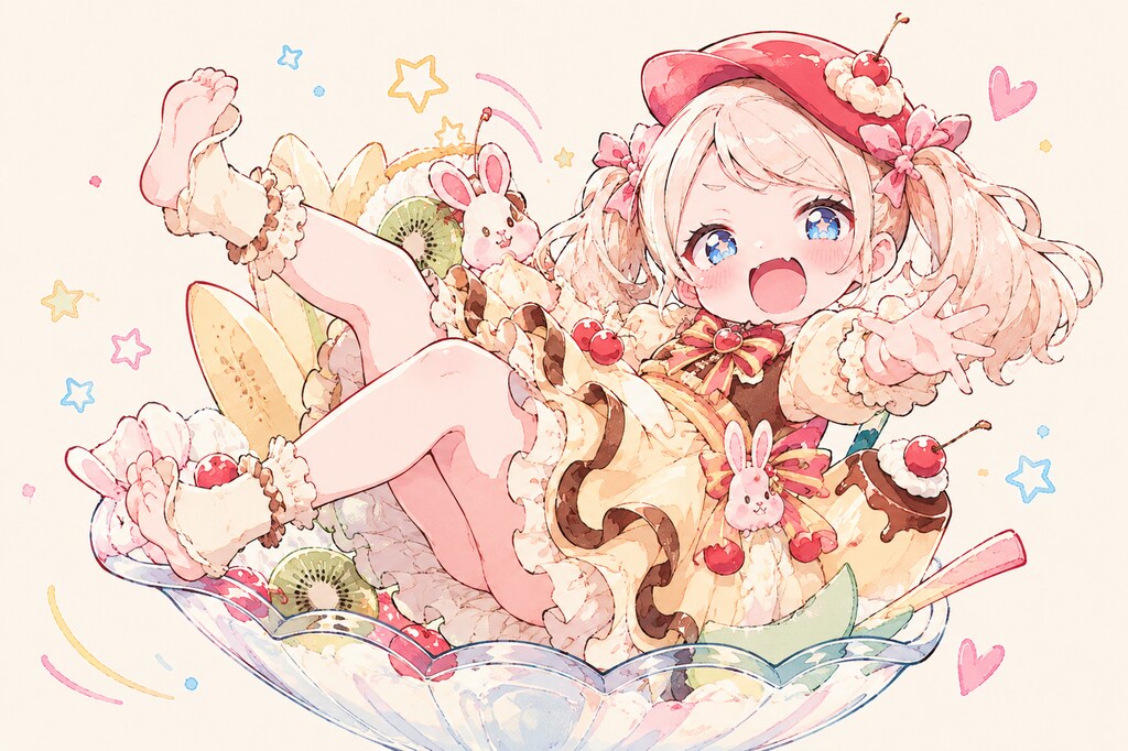 プリンアラモード