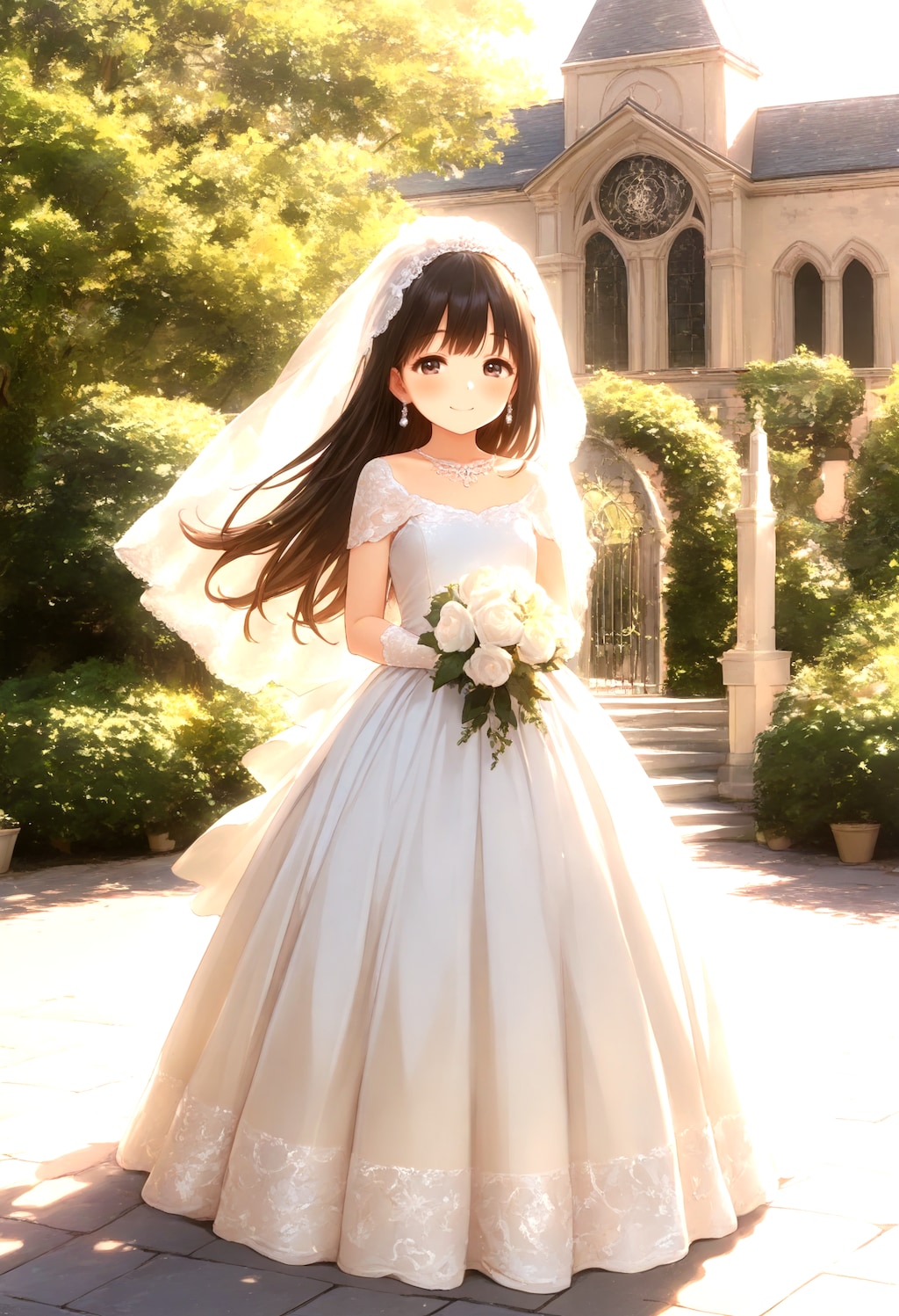 試作　ウエディングドレス