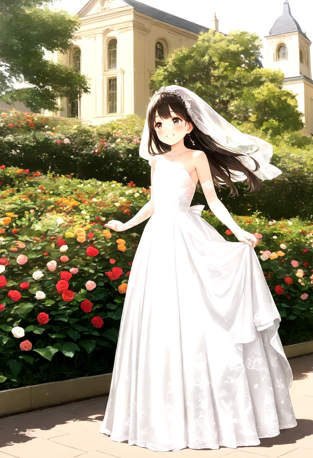 試作　ウエディングドレス