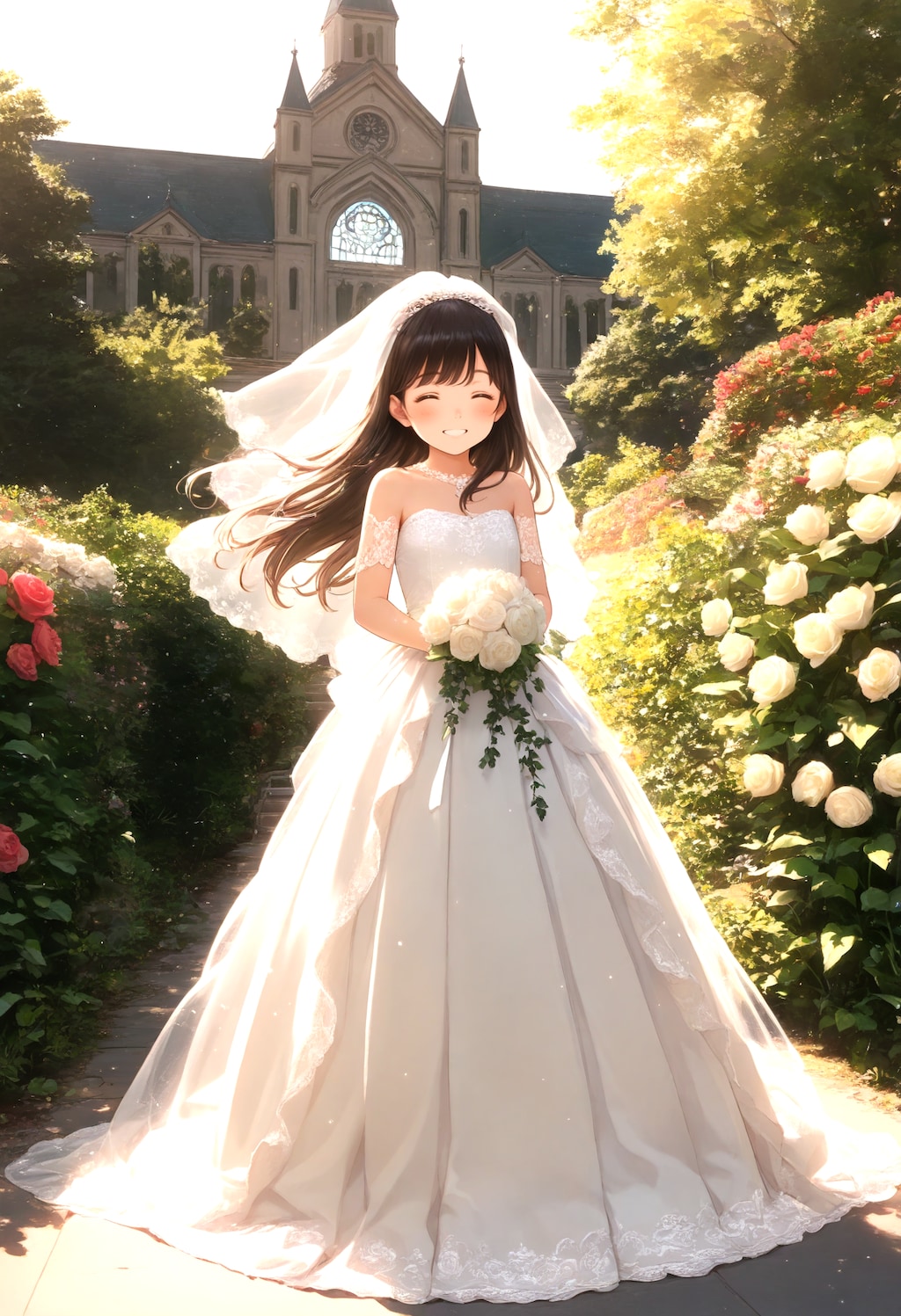 試作　ウエディングドレス