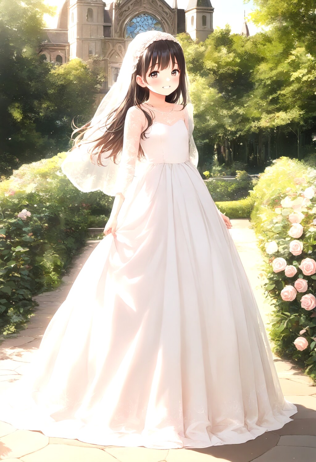 試作　ウエディングドレス