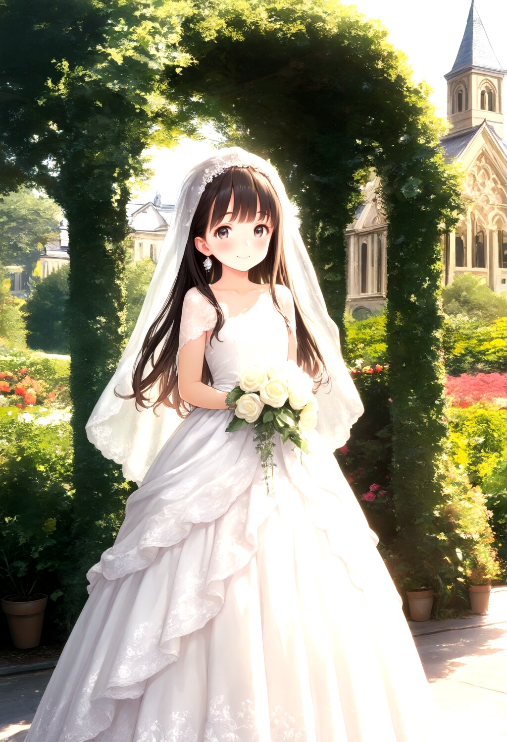 試作　ウエディングドレス