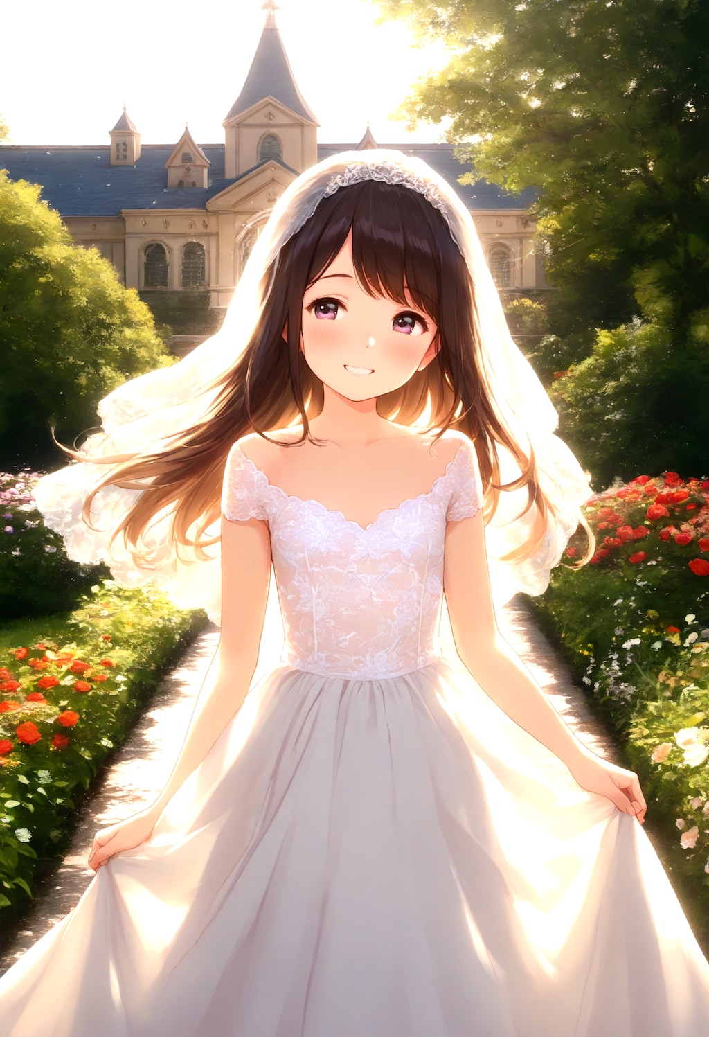 試作　ウエディングドレス