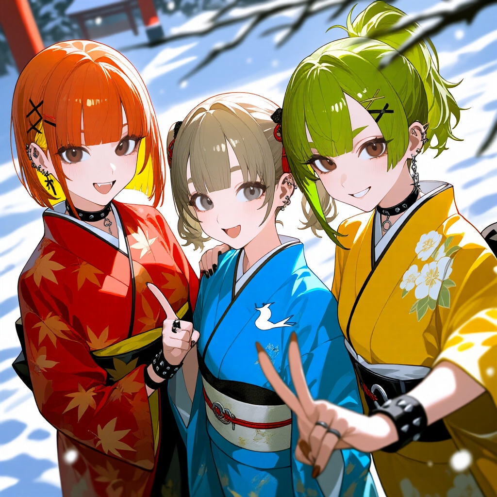 明けましておめでとうー！✨