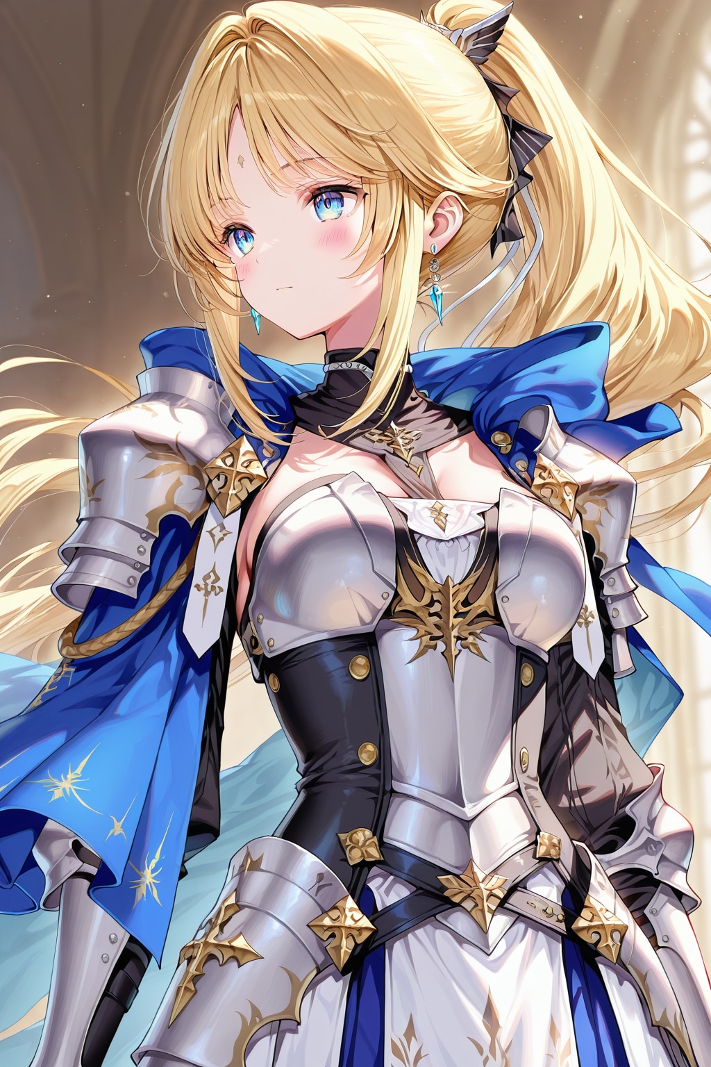 表情だけ青の騎士