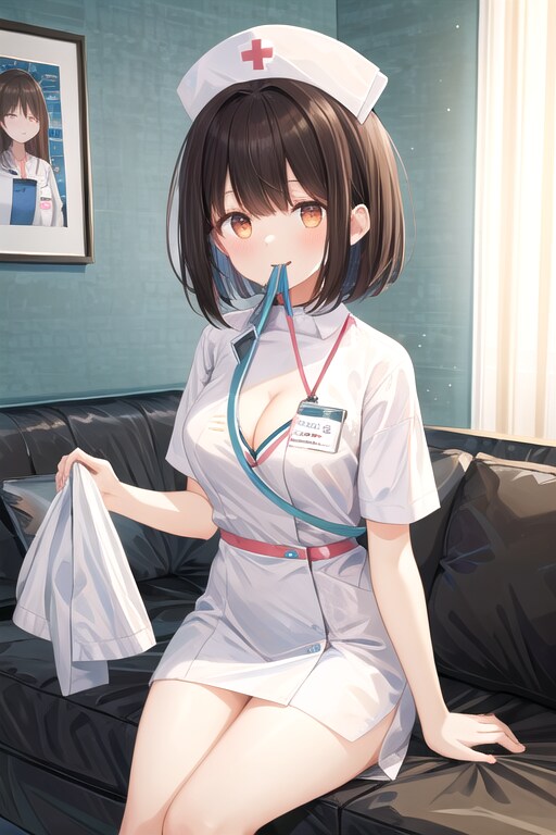 かわいい看護婦さん | の人気AIイラスト・グラビア