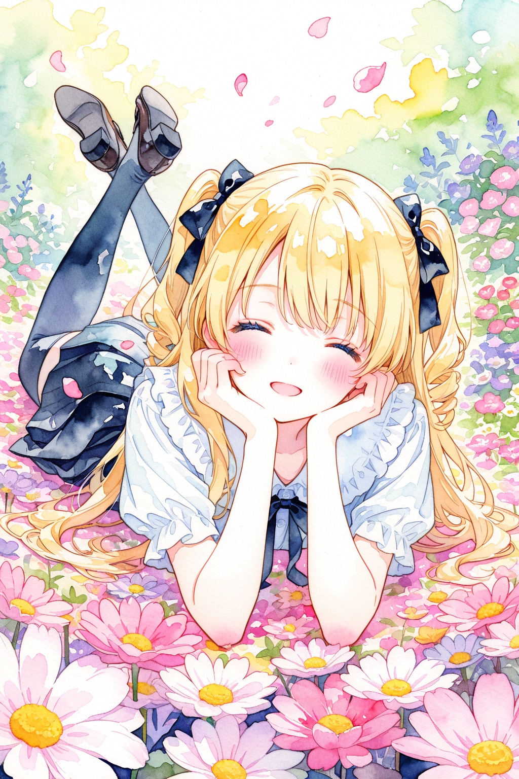 フラワーガーデン | の人気AIイラスト・グラビア