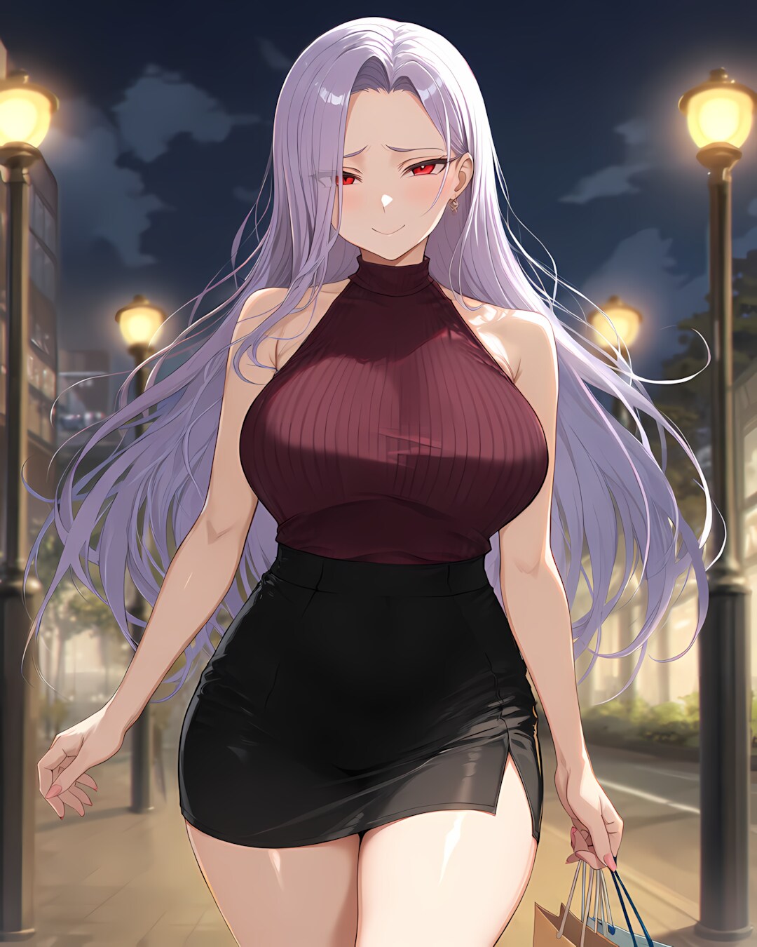困り眉…ヒールで脚が痛いの😢