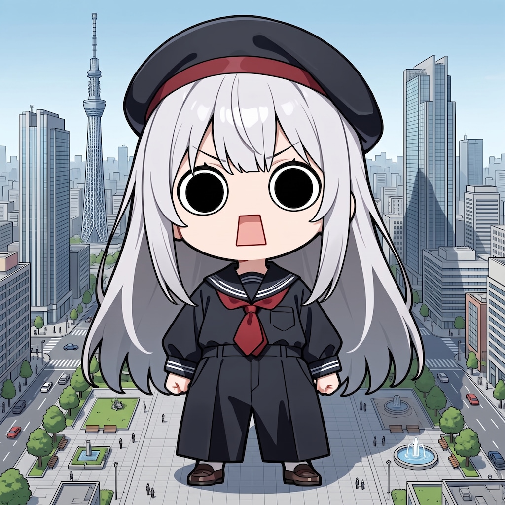 巨大化してしまいよったえらいこっちゃ嬢