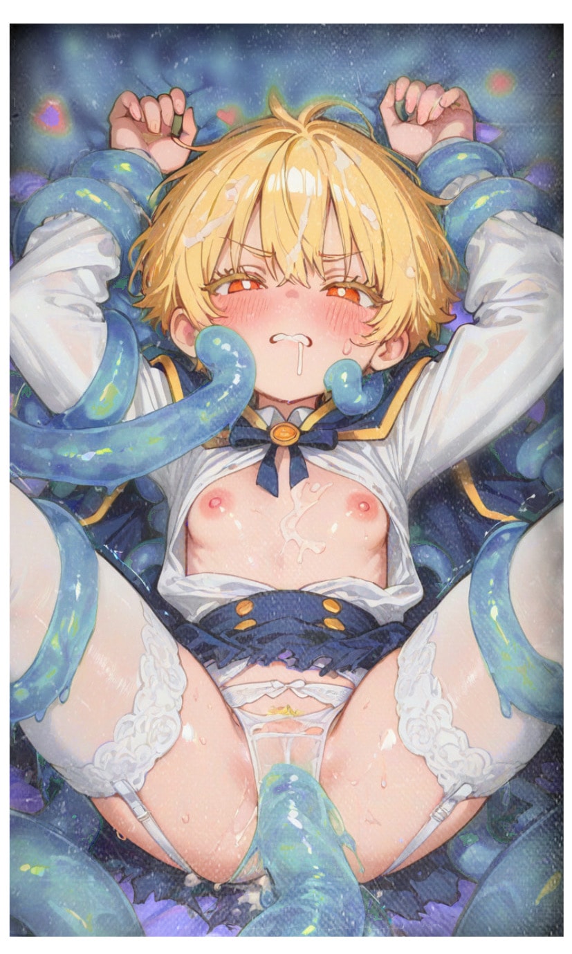 Girl VS Tentacle〜('ω'〜)