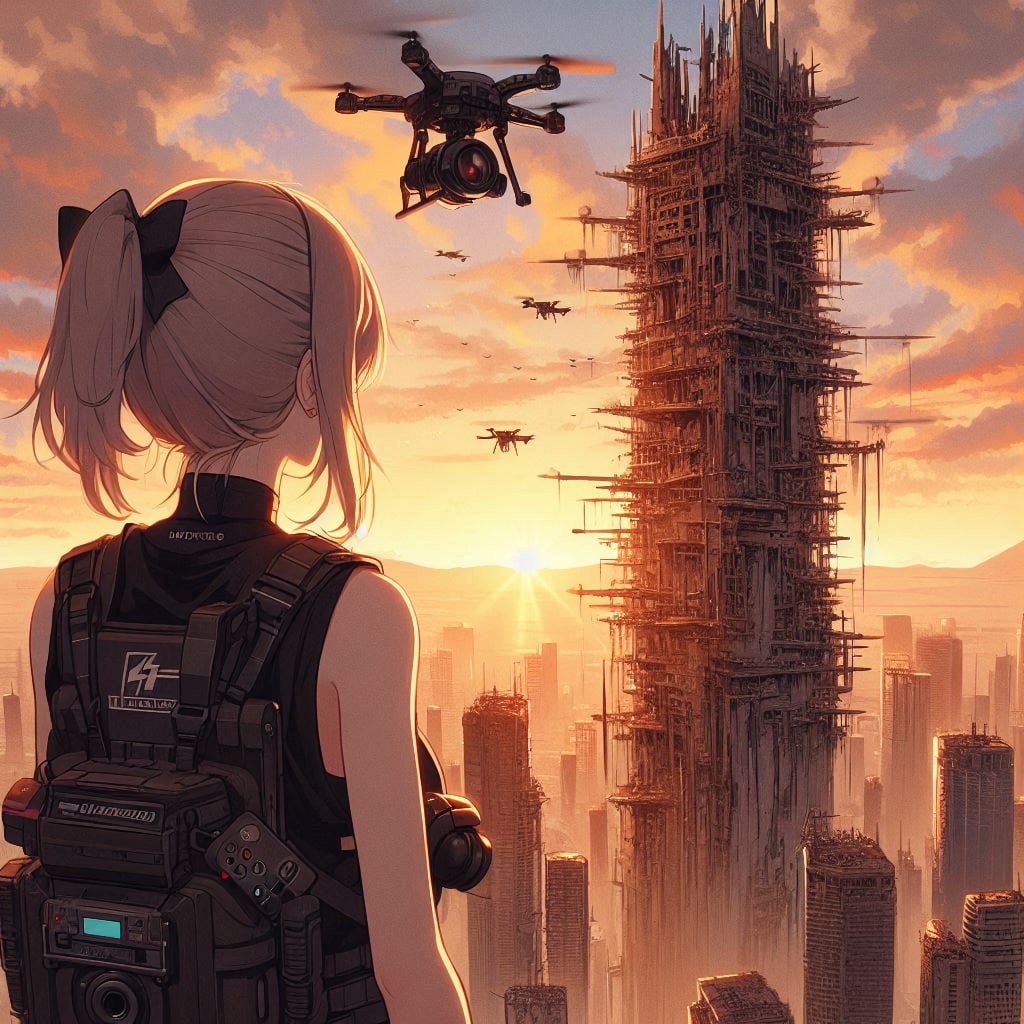 聳え立つスカイペネトレイター | の人気AIイラスト・グラビア