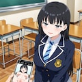 清楚な優等生の裏アカ 3枚目