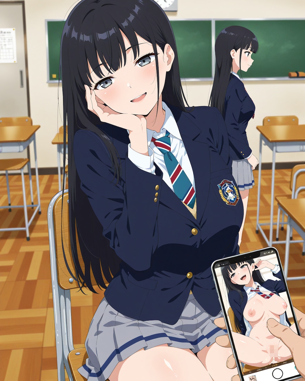 清楚な優等生の裏アカ