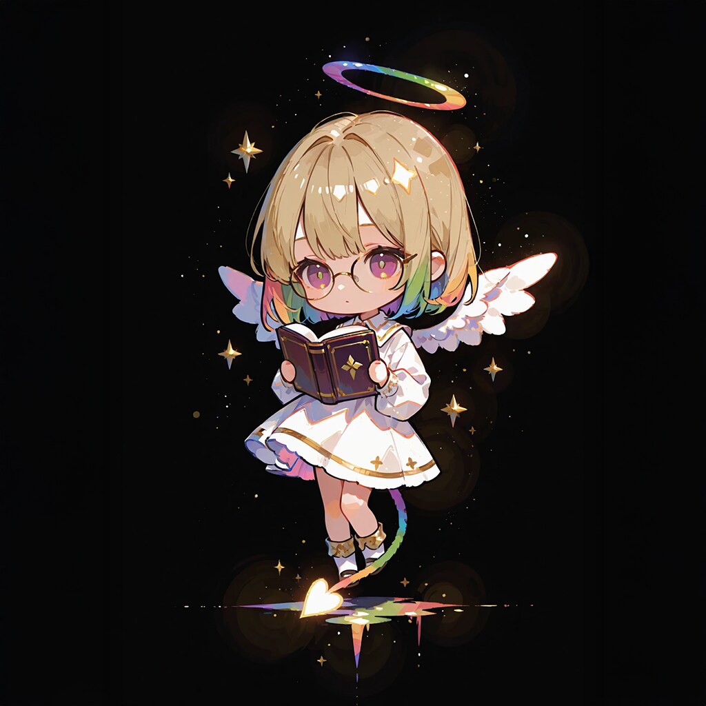 天使『悪魔の書』を読む | の人気AIイラスト・グラビア