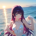 ガチャテストその14＠波柄OK！貝殻装飾は？ 4枚目