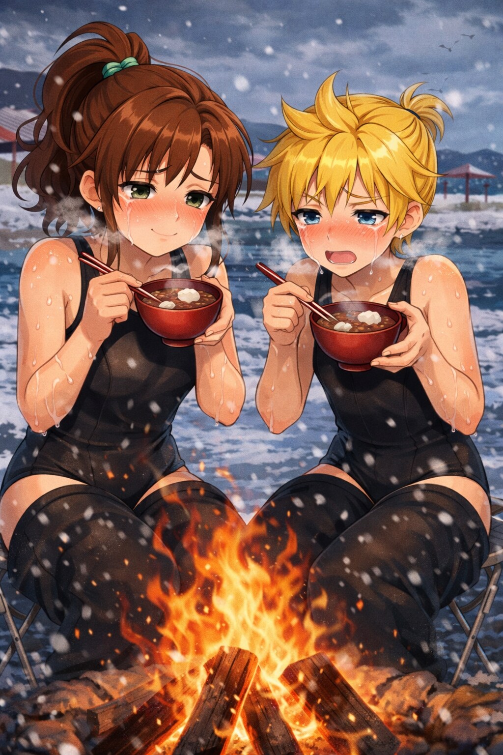 レイちゃん特製ぜんざいを食べる！