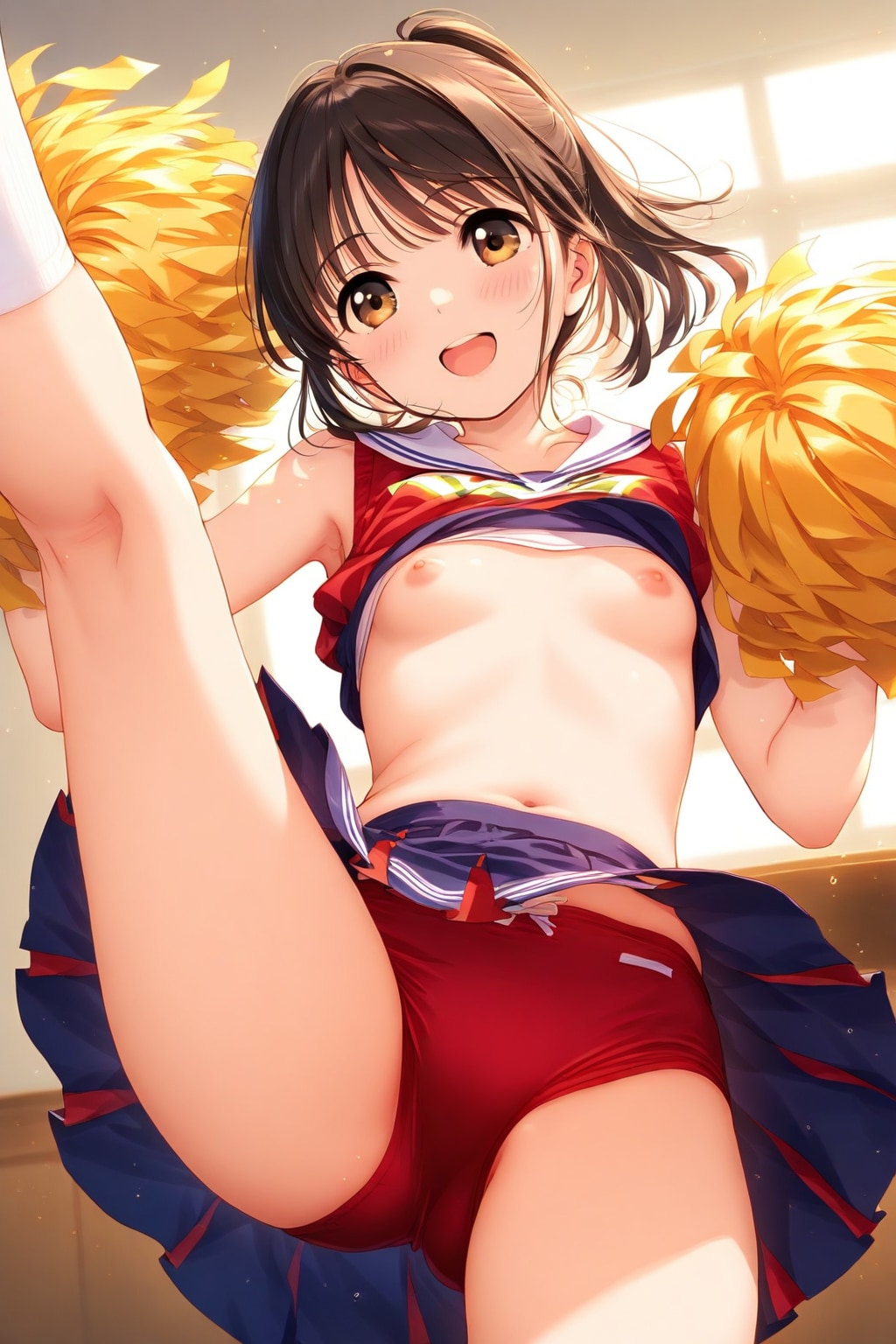 おっぱいチアガール