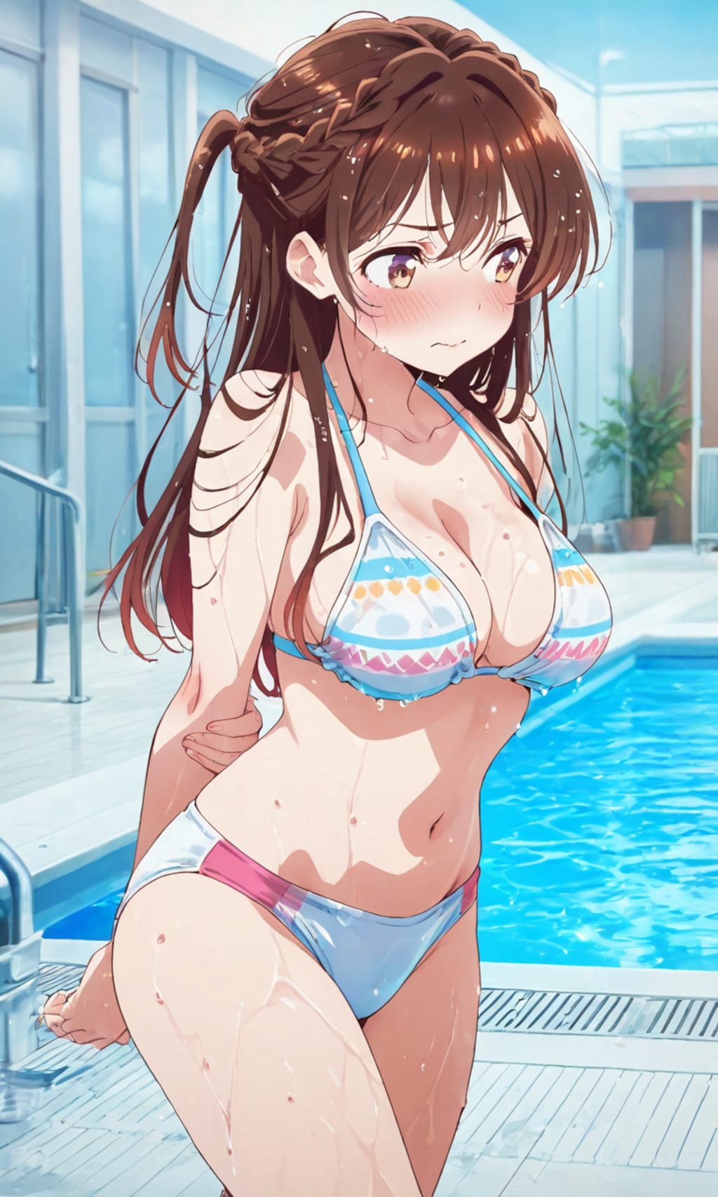 レンタル彼女とプールデート