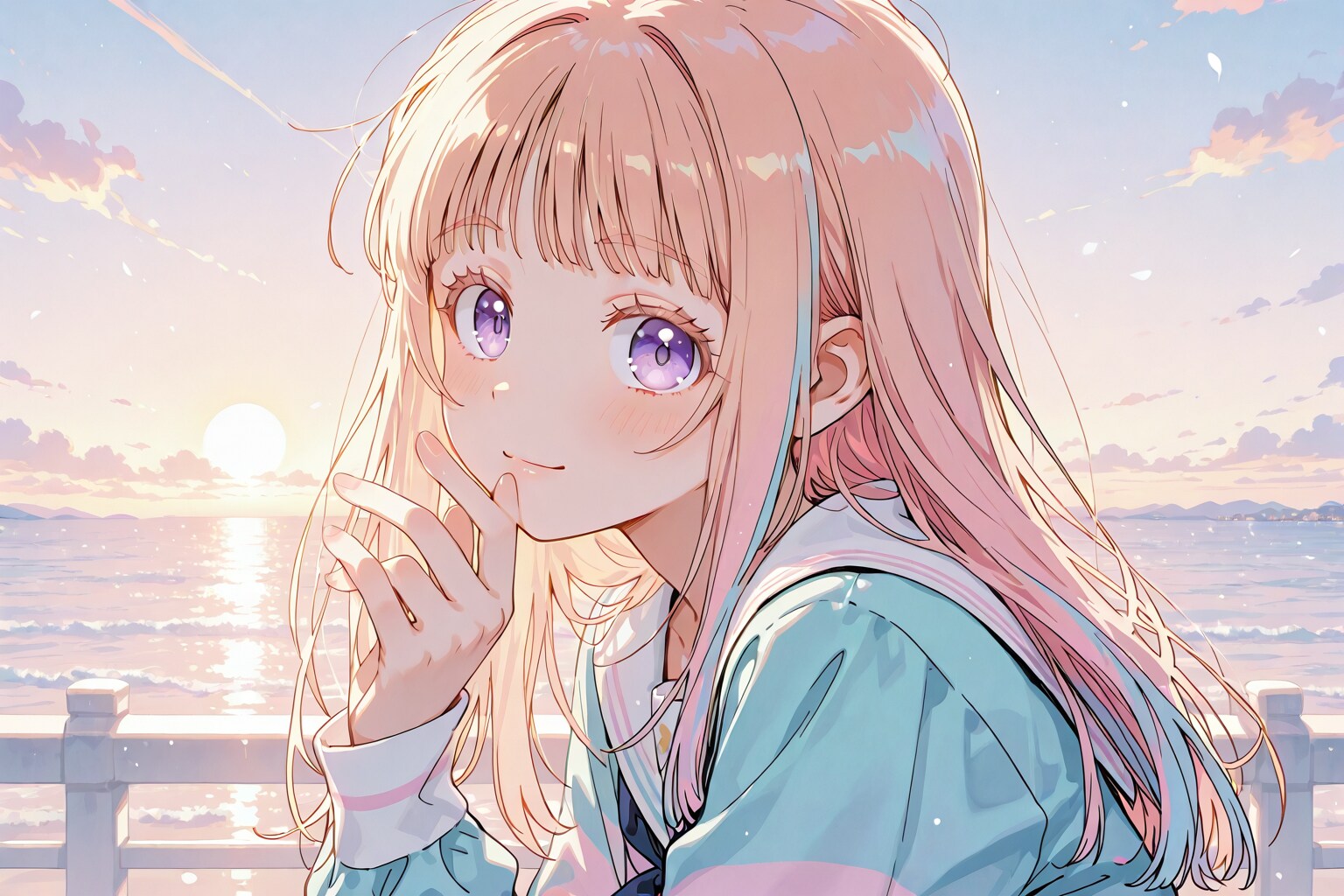 You at dusk