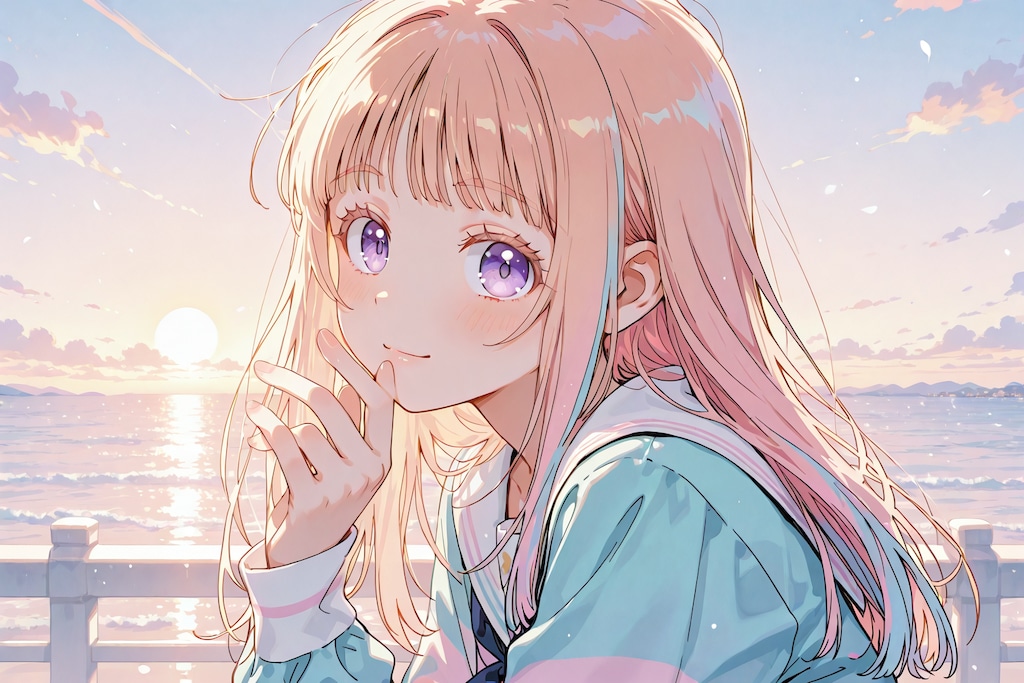 You at dusk