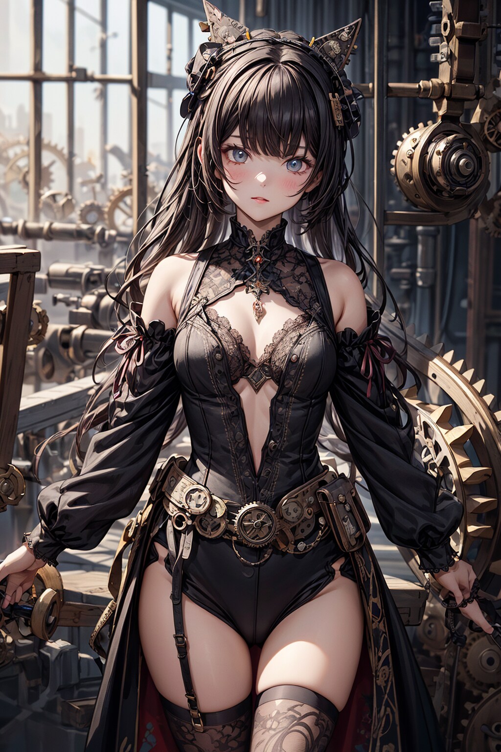 猫耳歯車少女