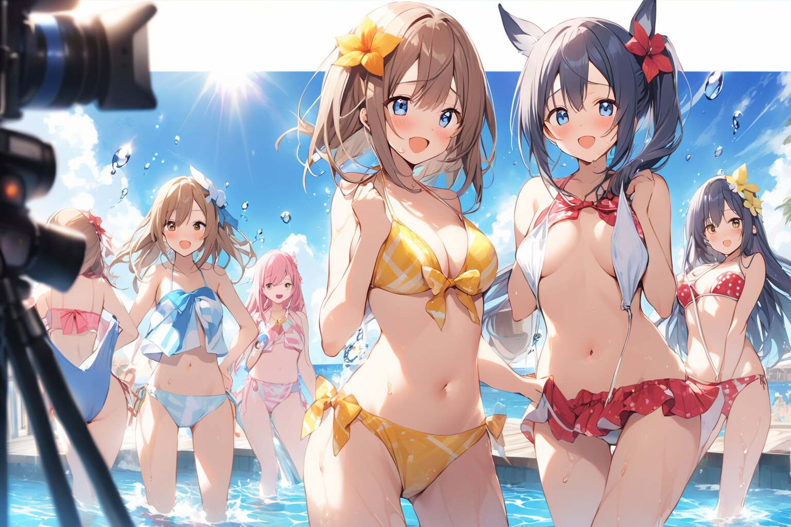 アイドル水泳大会